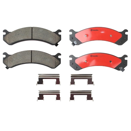 Brembo Brake Pad Set, P10026N P10026N